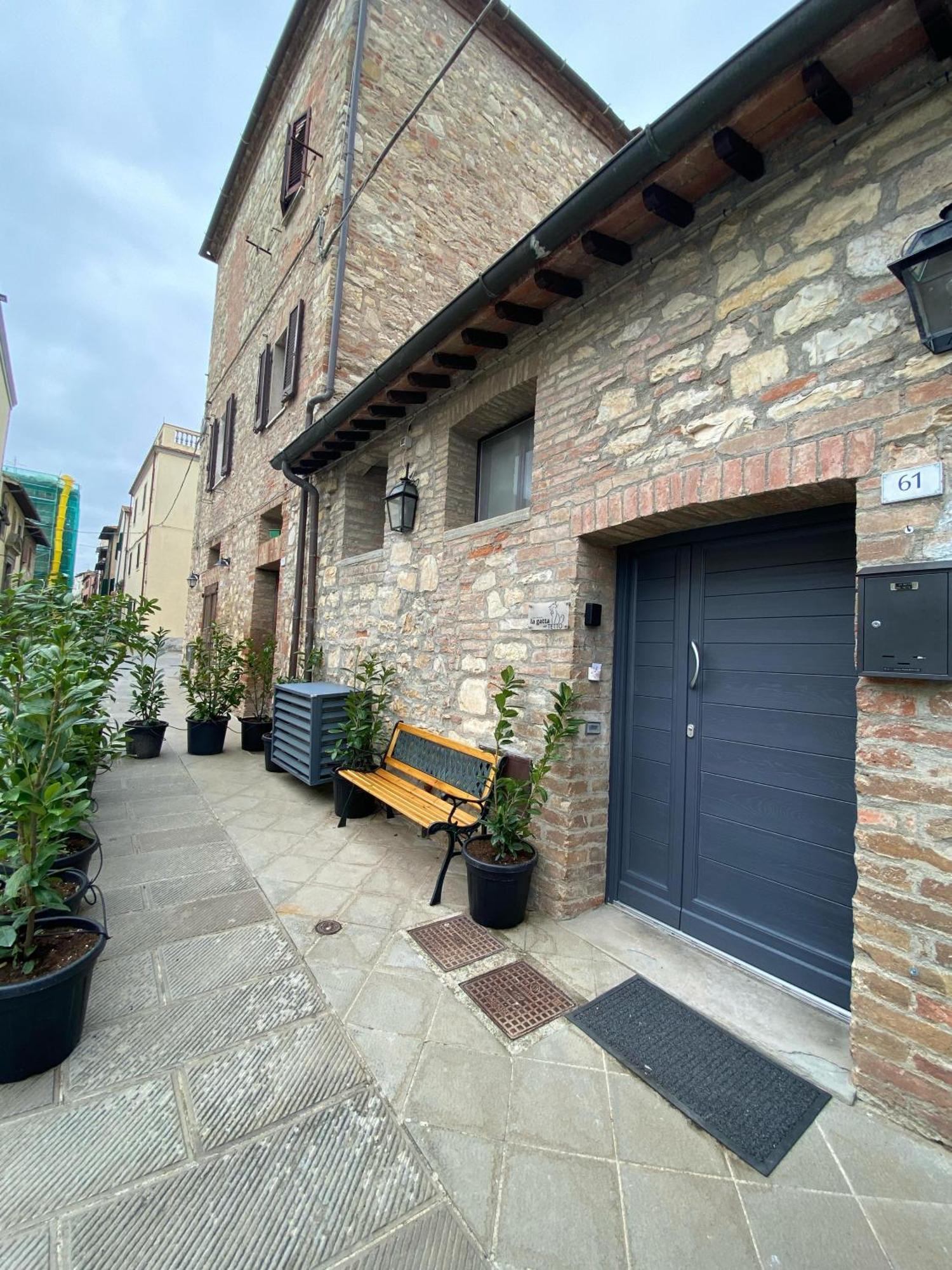 Apartamento La Gatta Sul Tetto Castiglione del Lago Exterior foto